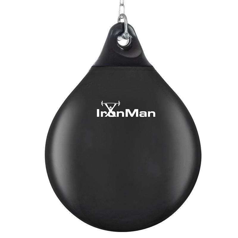 Ironman 15" Aqua Punching Bag Black