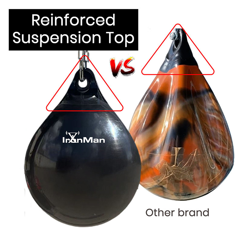 Ironman Ultimate Aqua Punching Bag Black