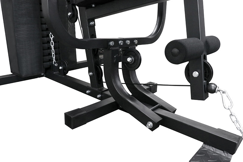 IronMan 3 Station Boxing Deluxe Home Multi Gym with 55kg Weight Stack