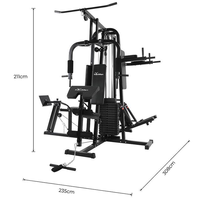 Iron Man Advanced 4 Station Home Multi Gym