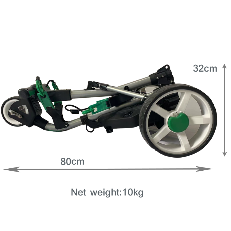 Hillman 36 Hole Lithium Electric Golf Trolley Green - Image 15