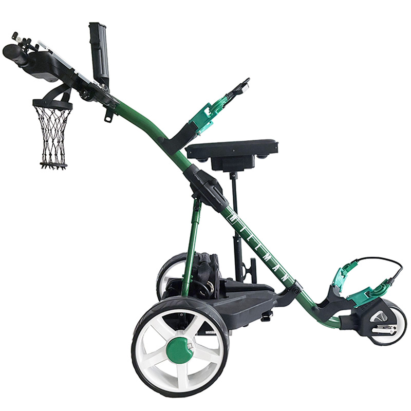 Hillman Lithium Caddie Green Electric Golf Trolley