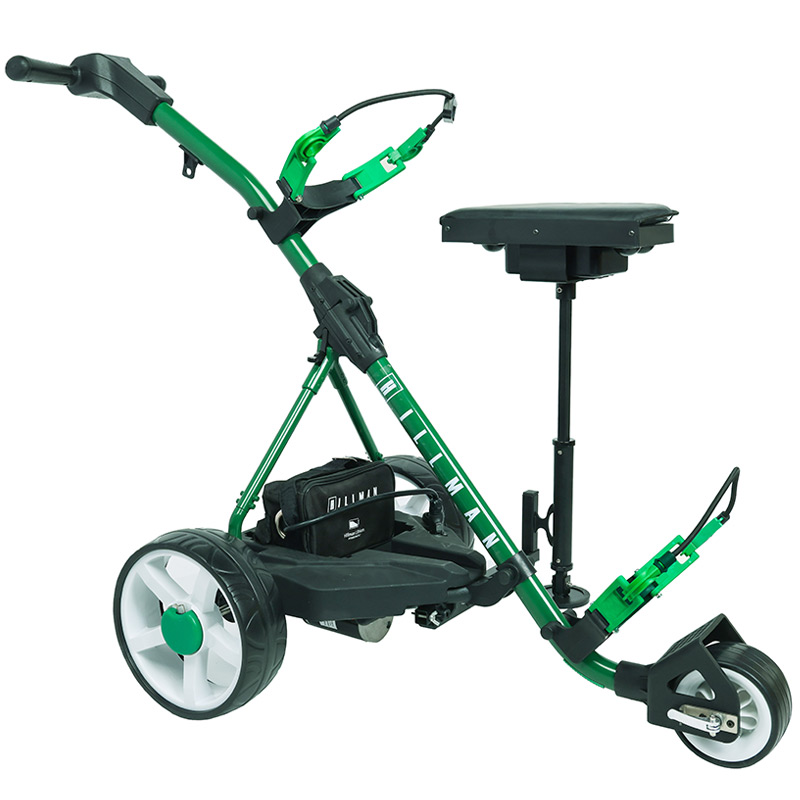 Hillman Lithium Caddie Green Electric Golf Trolley
