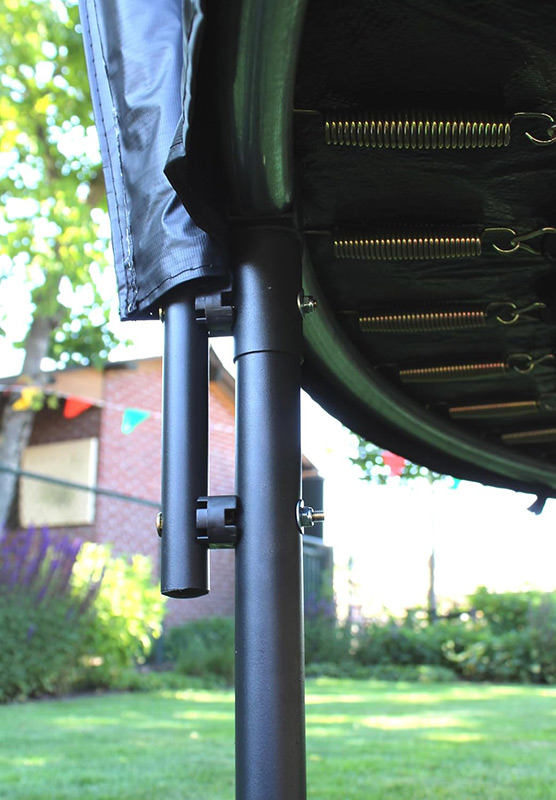 Amigo 8ft Powder Coated Trampoline with Enclosure Free Shoe Tidy & Ladder