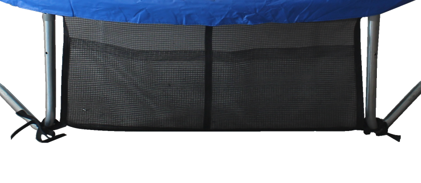 Neo 6ft Trampoline with Enclosure Free Shoe Tidy & Ladder – Blue