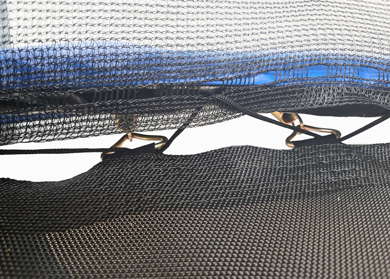 Amigo 8ft Powder Coated Trampoline with Enclosure Free Shoe Tidy & Ladder