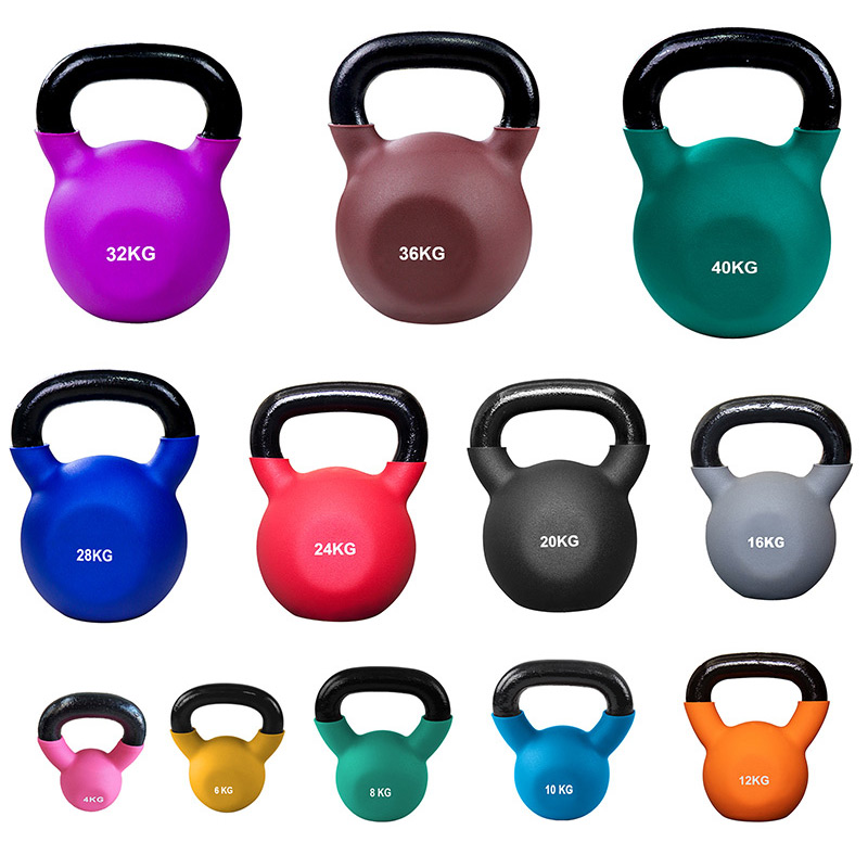 Ironman 8kg Cast Iron Coated Kettlebell