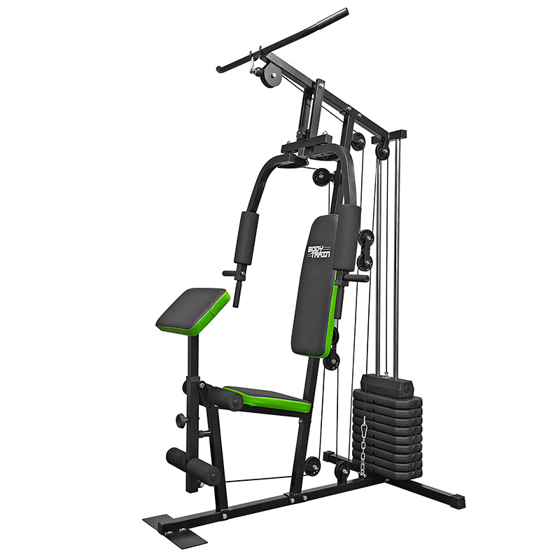BodyTrain HG-1070B Single Station Home Multi Gym with 45kg Weight Stack