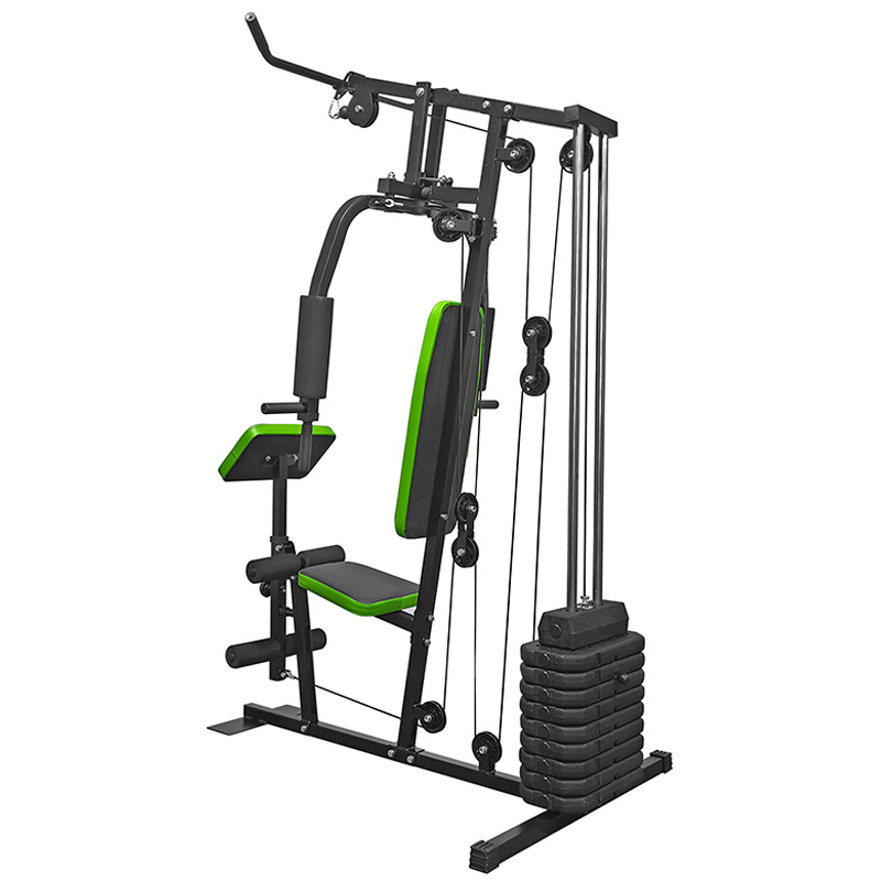 BodyTrain HG-1070B Single Station Home Multi Gym with 45kg Weight Stack